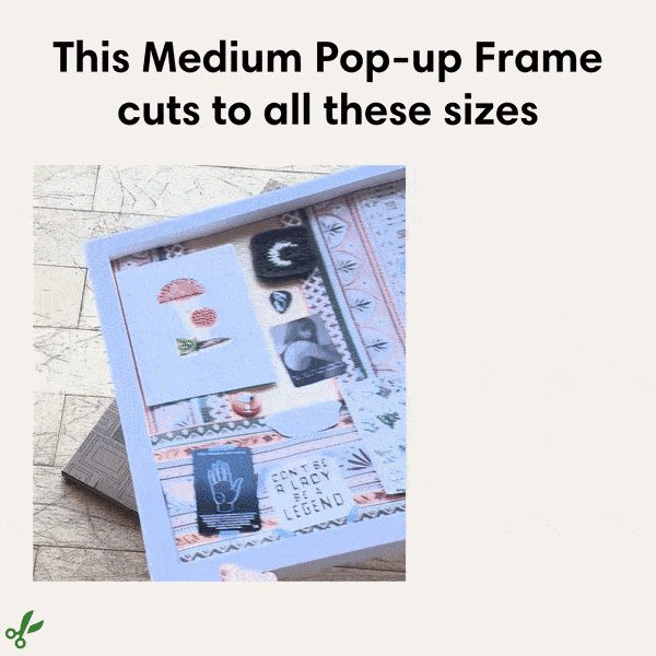 MEDIUM Pop-up Picture Frame Multipack | 21cm-50cm