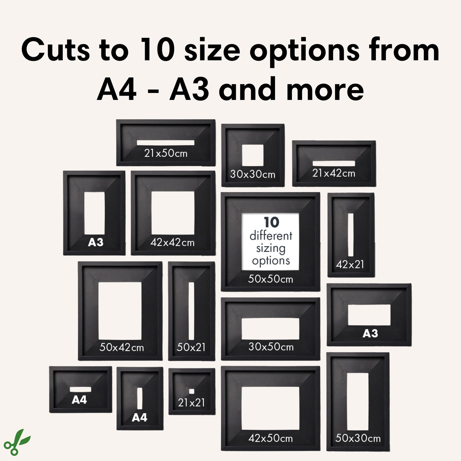 MEDIUM Pop-up Picture Frame Multipack | 30cm-50cm