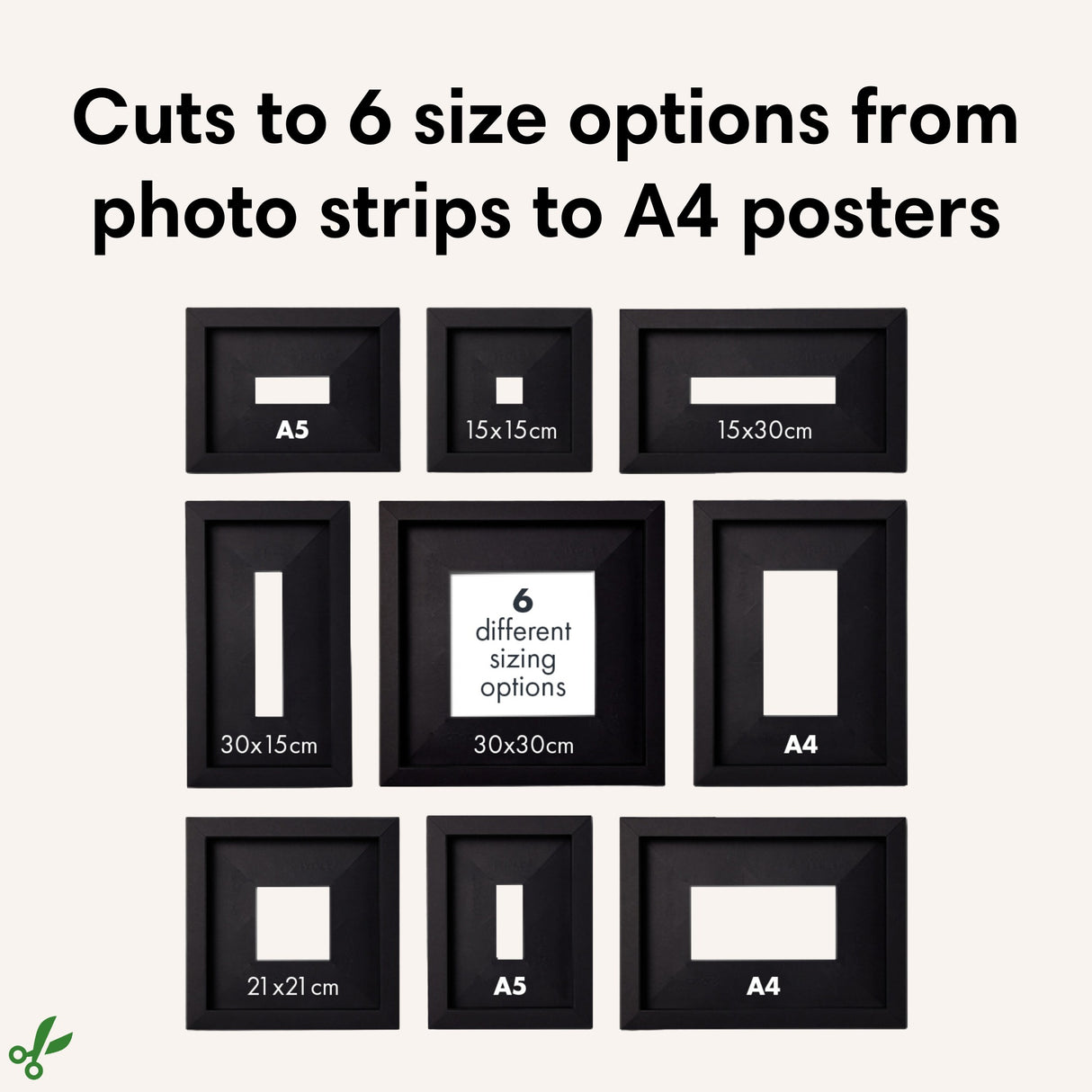 SMALL Pop-up Picture Frame Multipack | 15cm-30cm