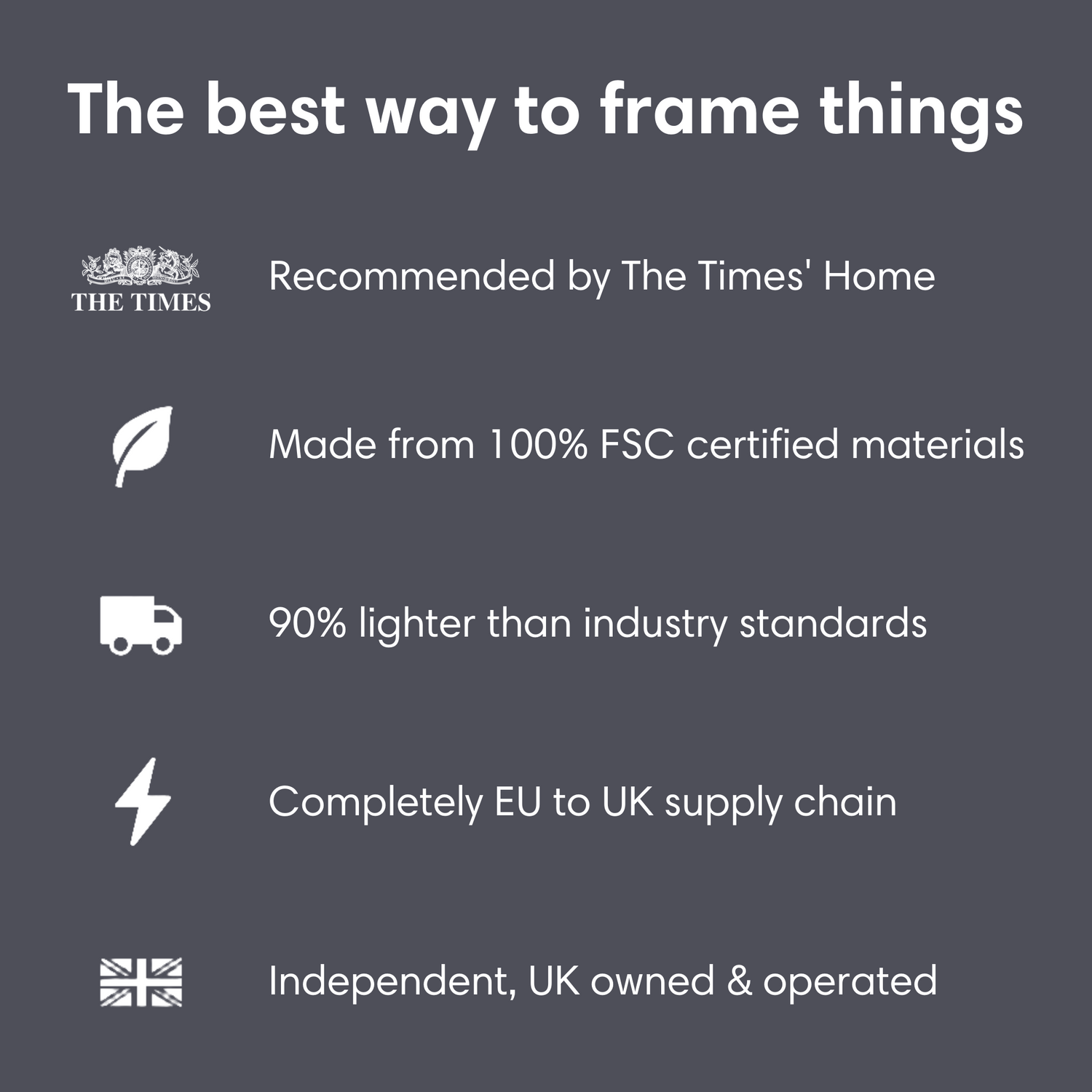 SMALL Pop-up Picture Frame Multipack | 15cm-30cm