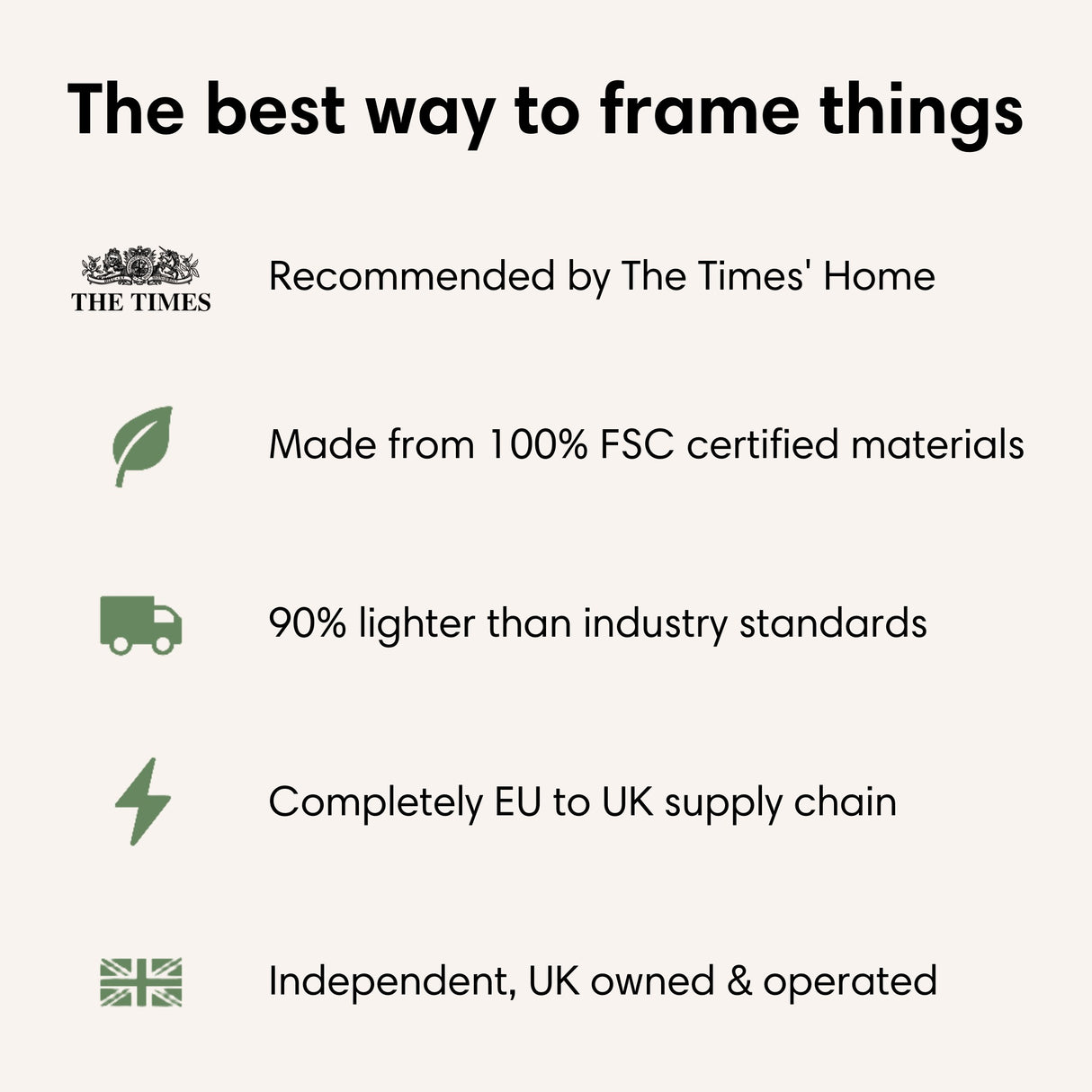 Picture Frame 3-pack for Uni Students