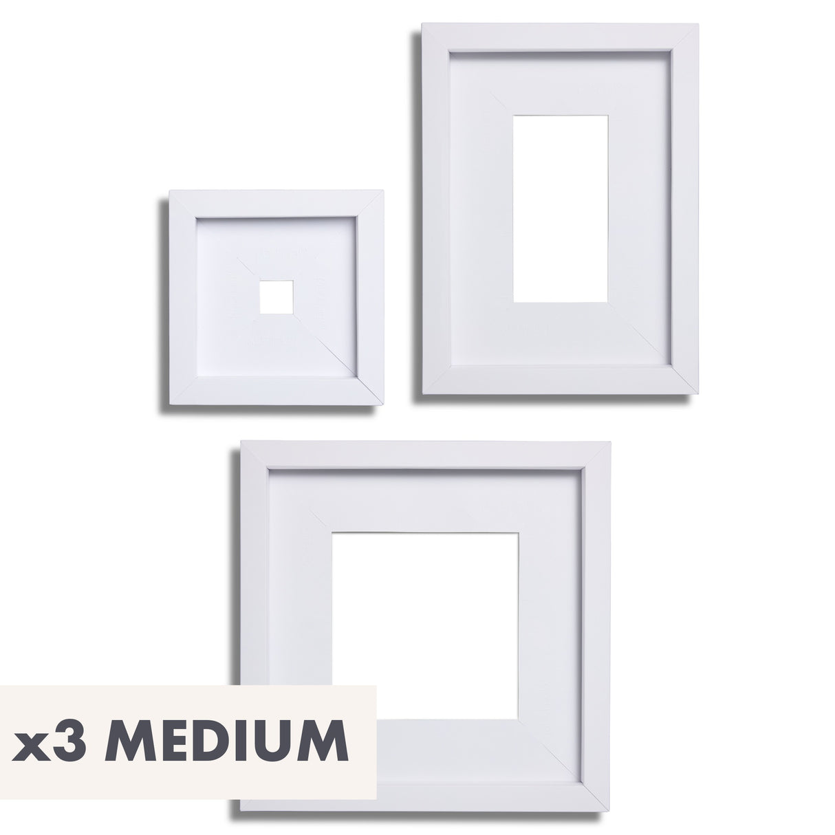 MEDIUM Pop-up Picture Frame Multipack | 21cm-50cm