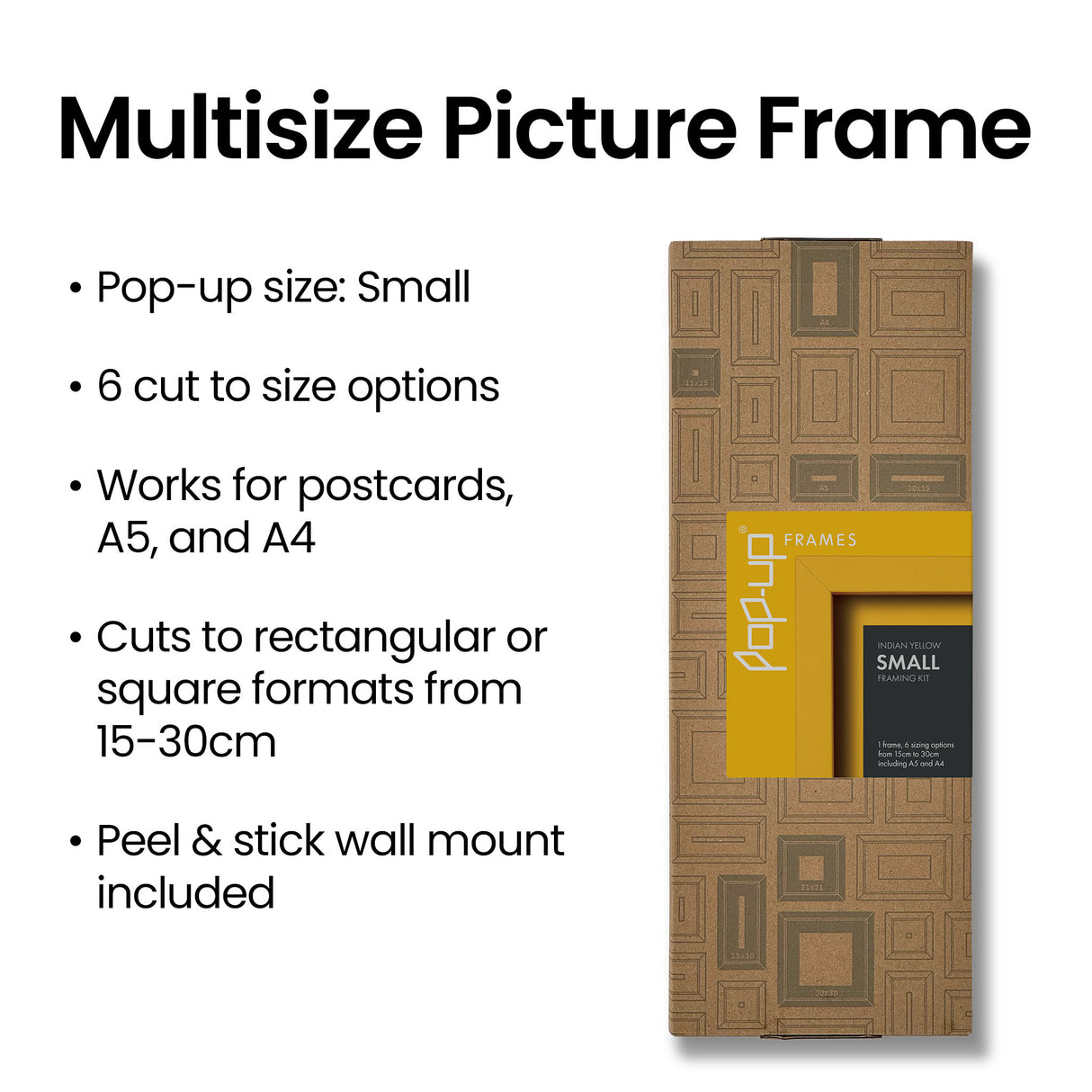 SMALL Pop-up Picture Frame | 15cm-30cm