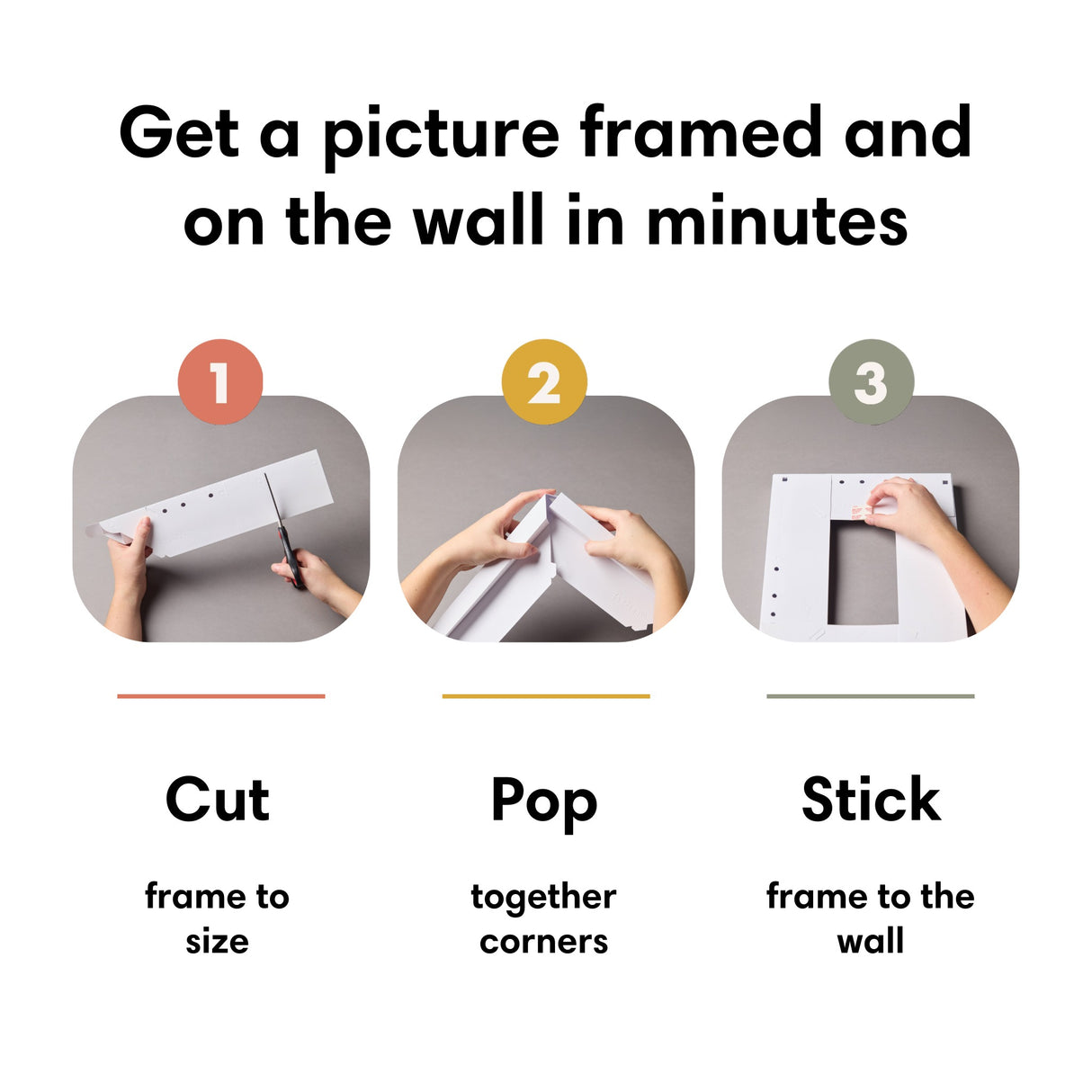 SMALL Pop-up Picture Frame | 15cm-30cm