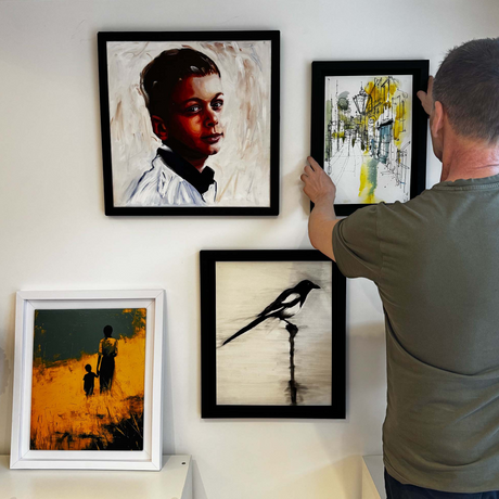 How to Frame a Canvas with Pop-up Frames