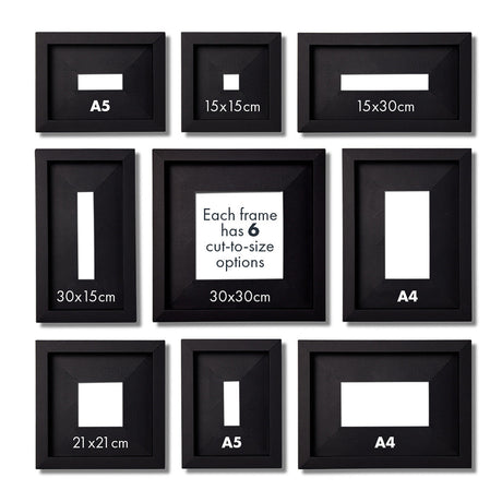 What size picture frame do I need? Size guide for A4, A3, Posters, and more (UK)
