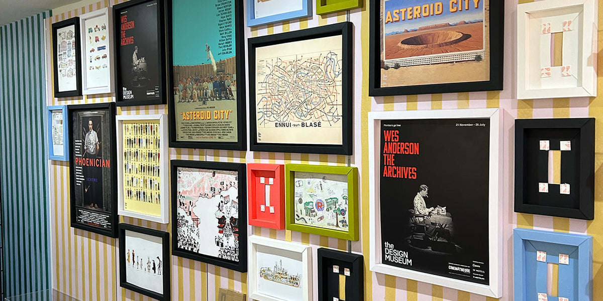 Framing Wes Anderson at the Design Museum – Pop-up Frames