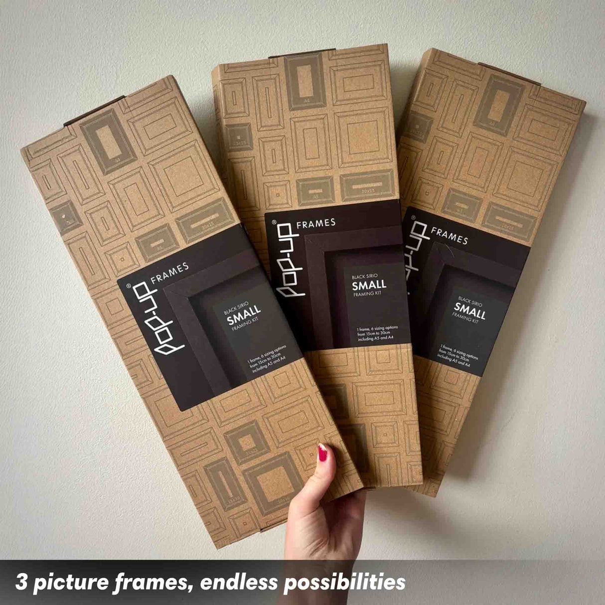 Picture Frame 3-pack for Uni Students
