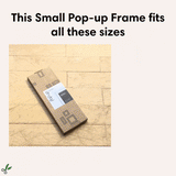 SMALL Multisize Picture Frame | 6 size options | Postcard - A4