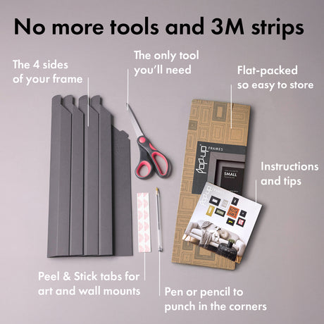 SMALL Pop-up Picture Frame | 15cm-30cm