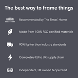 MEDIUM Multisize Picture Frame | 10 size options | A4 - A3+