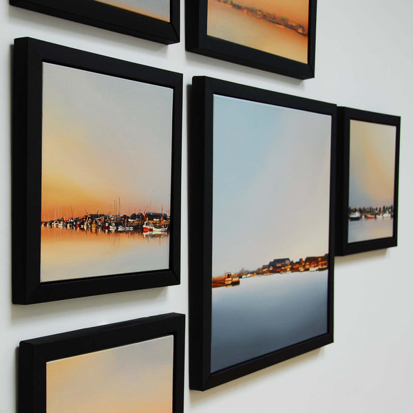 Sunset gallery wall
