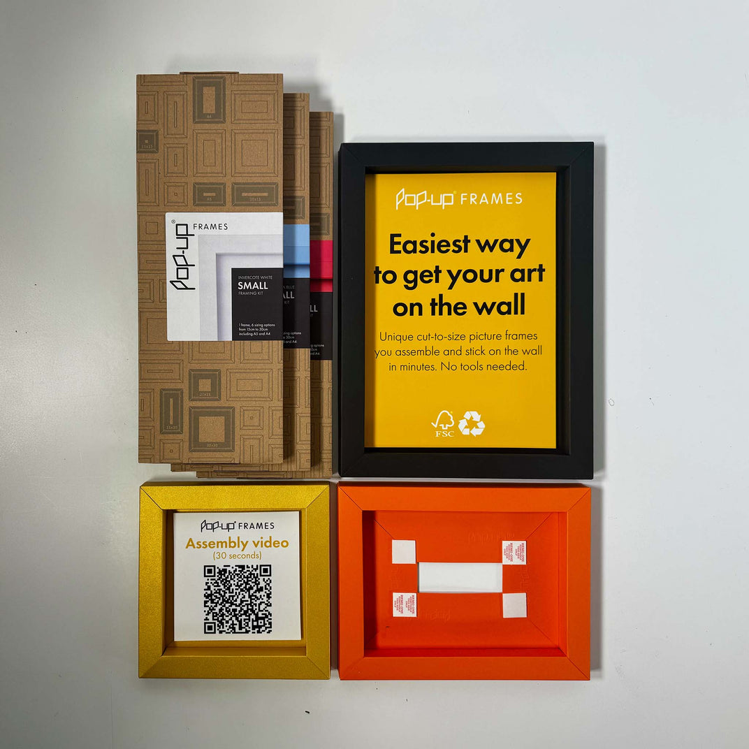 Request a demo retail pack – Pop-up Frames