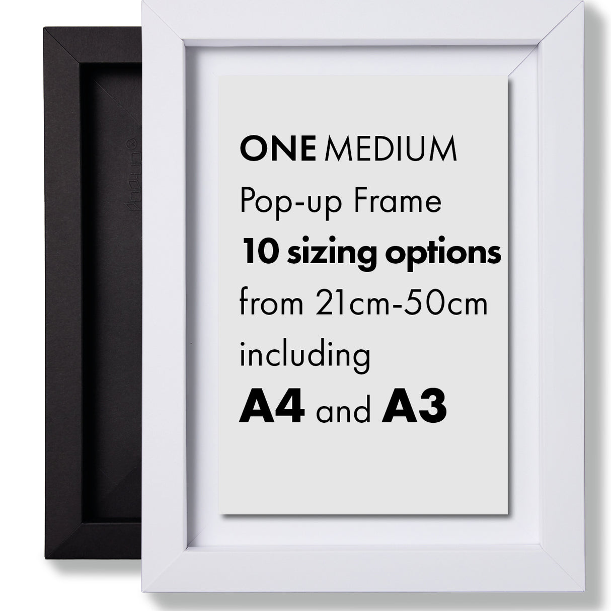 MEDIUM | 1 frame kit, 10 size options, 3 colour choices