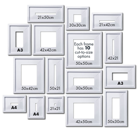 MEDIUM Pop-up Picture Frame | 21cm-50cm