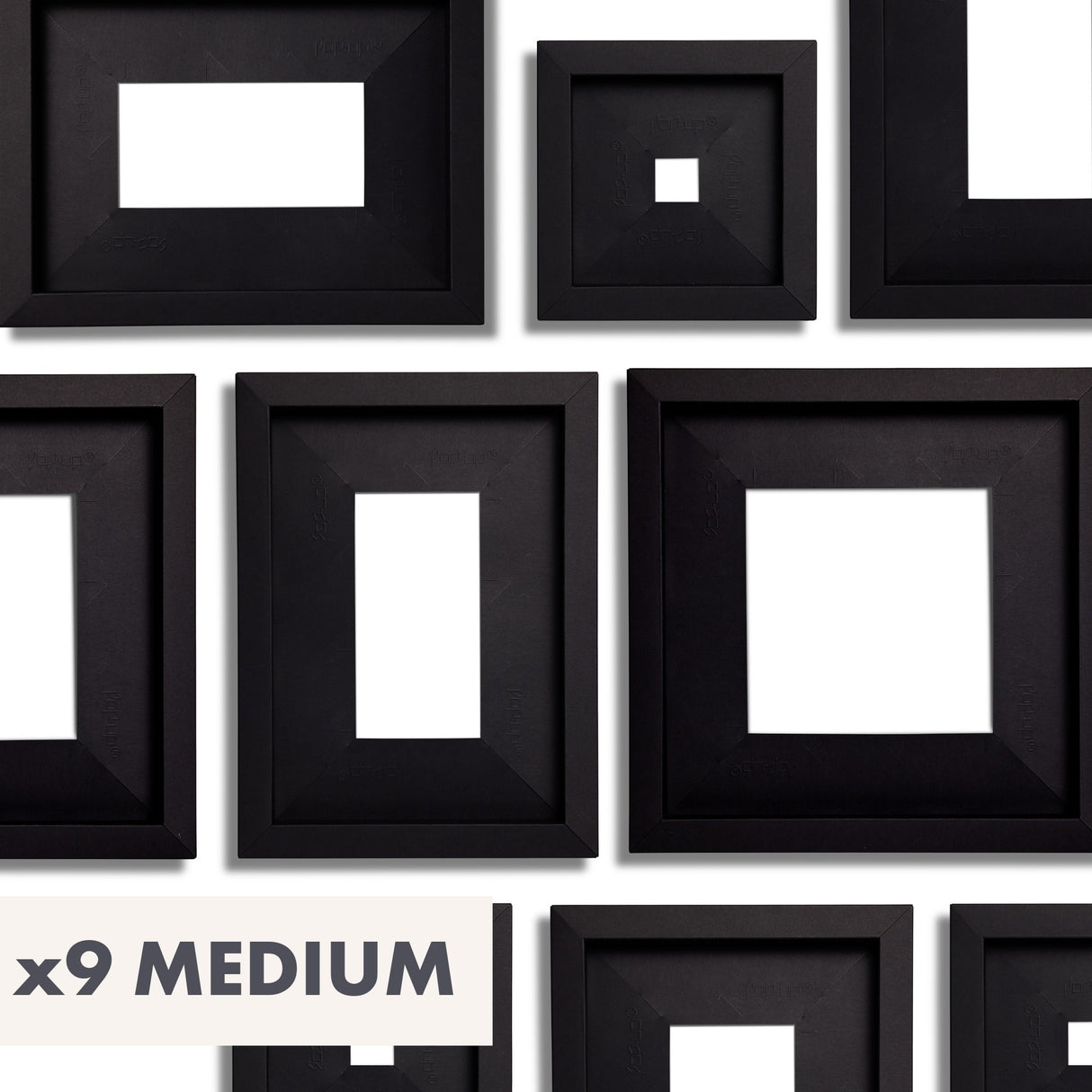 MEDIUM Pop-up Picture Frame Multipack | 21cm-50cm