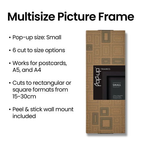 SMALL Pop-up Picture Frame | 15cm-30cm