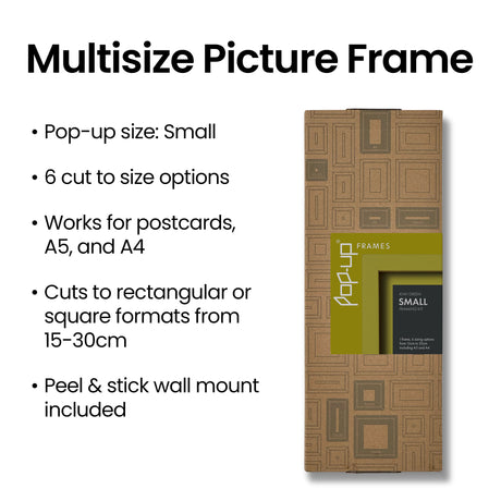 SMALL Pop-up Picture Frame | 15cm-30cm