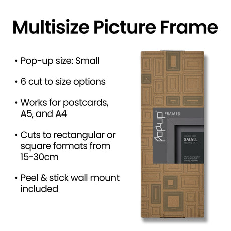 SMALL Pop-up Picture Frame | 15cm-30cm