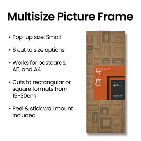 SMALL Pop-up Picture Frame | 15cm-30cm