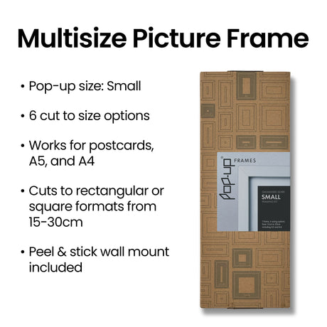 SMALL Pop-up Picture Frame | 15cm-30cm
