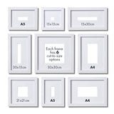 SMALL Pop-up Picture Frame Multipack | 15cm-30cm